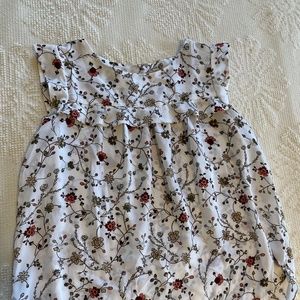 LOFT Floral Blouse Size XS petite